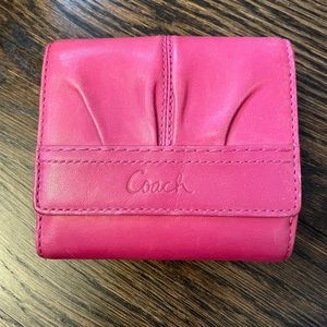 Coach three fold wallet